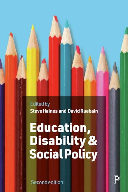 Book cover image for Education, Disability and Social Policy ISBN: 9781447369851